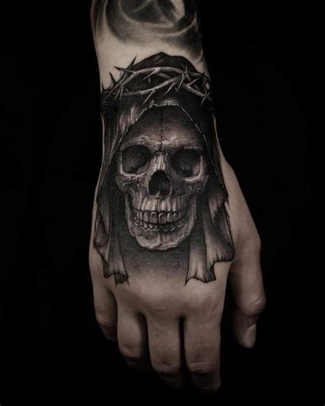 tatuajes de muerte|45 Mejores Tatuajes de la Santa Muerte con Significados